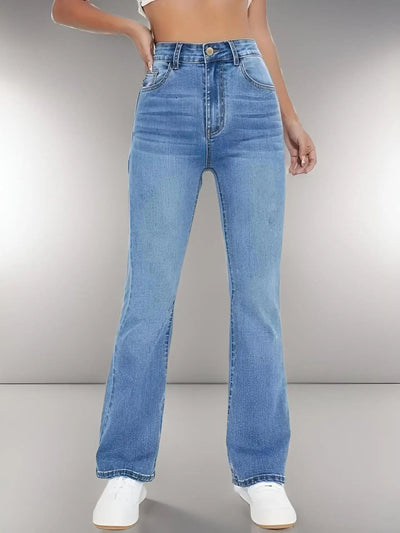 Calça Jeans Feminina Cintura Alta - The Mara Store 